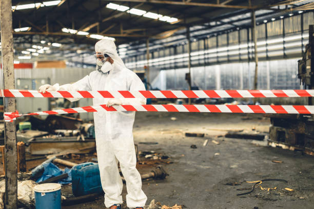 Professional Biohazard technician working in Avoca, IA